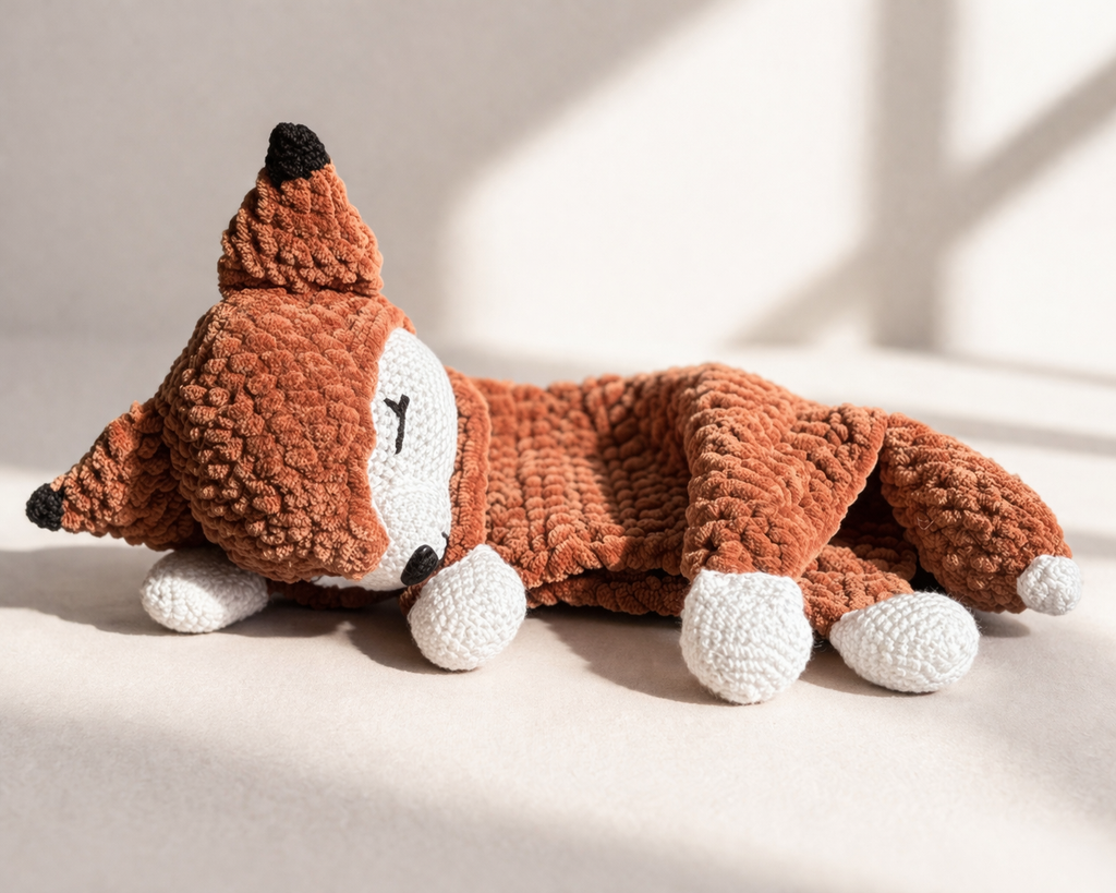 Knuffeldoekje Vos Fien