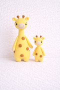 Zachte gehaakte girafjes